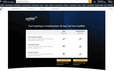 Audible Books – Audible.com – Best of the Web